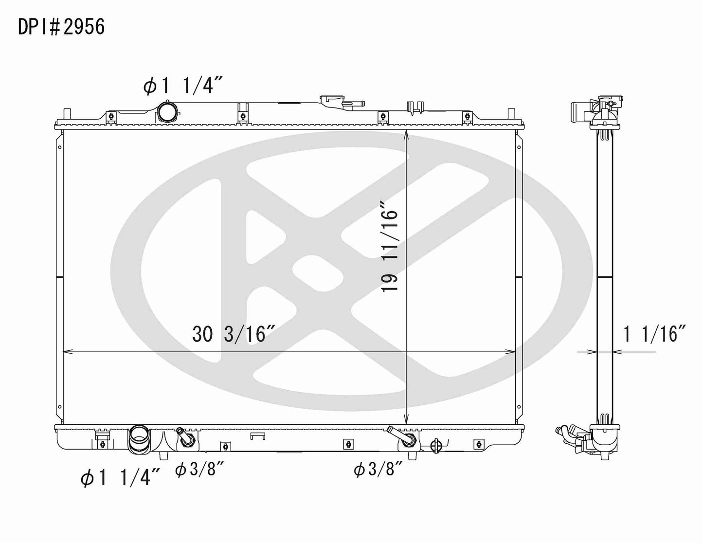 Koyorad Radiator A2956