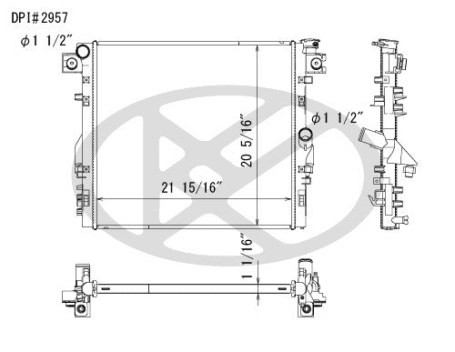 Koyorad Radiator A2957