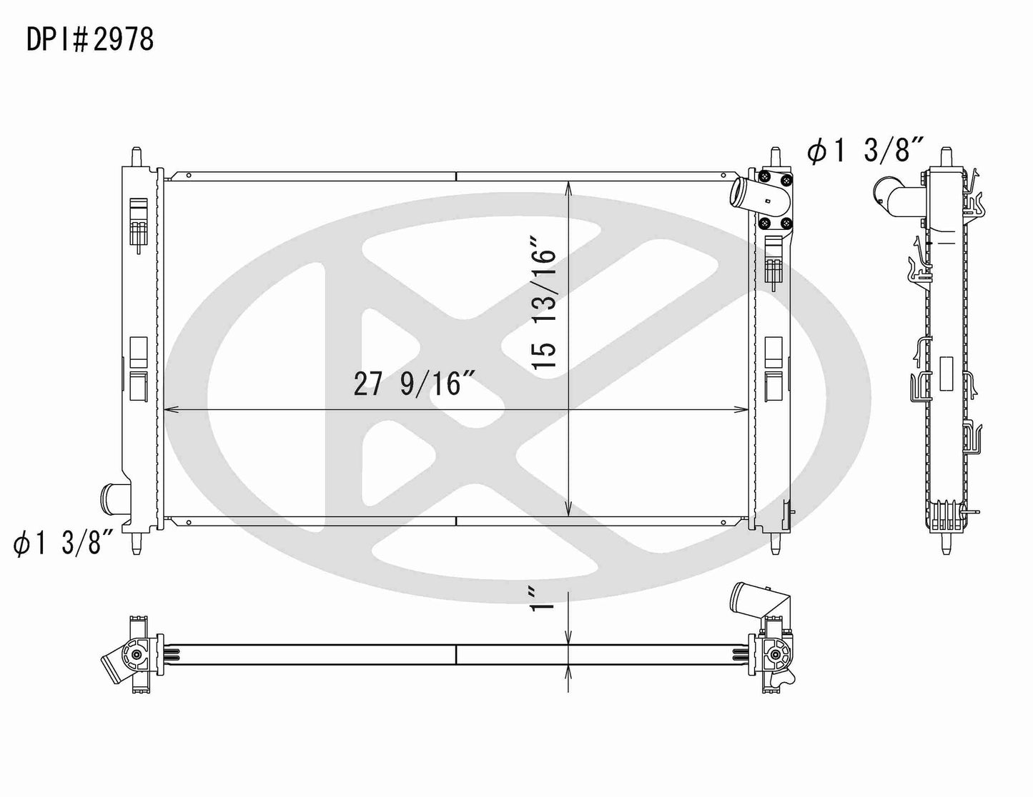 Koyorad Radiator A2978
