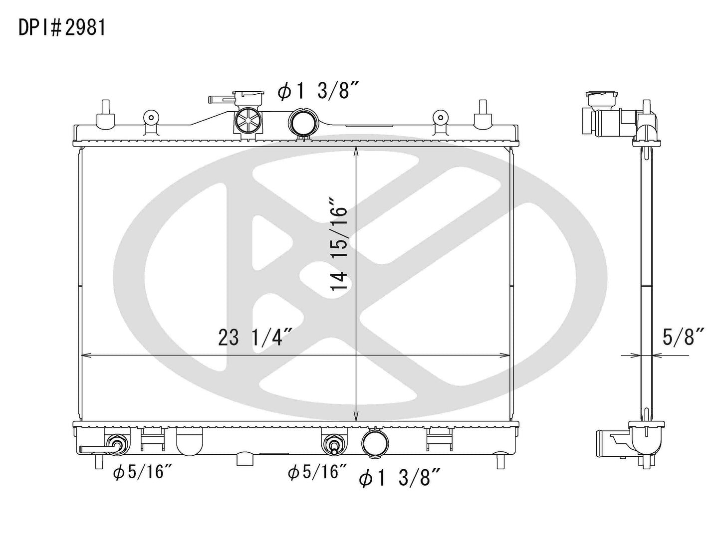 Koyorad Radiator A2981