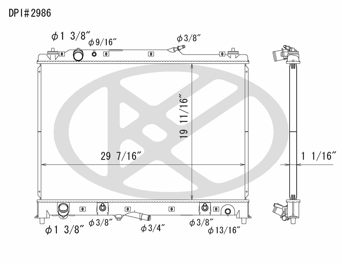 Koyorad Radiator A2986