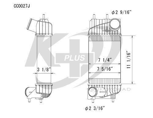 Koyorad Intercooler CC0027