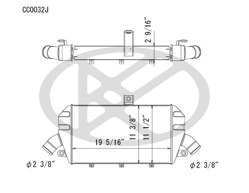 Koyorad Intercooler CC0032
