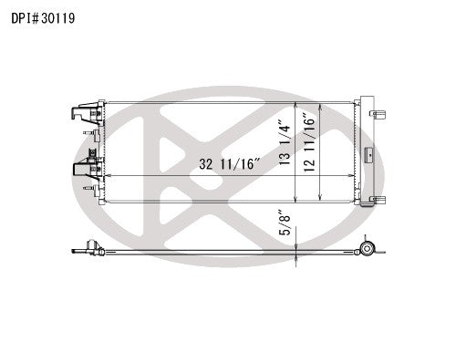 Koyorad A/C Condenser CD311344