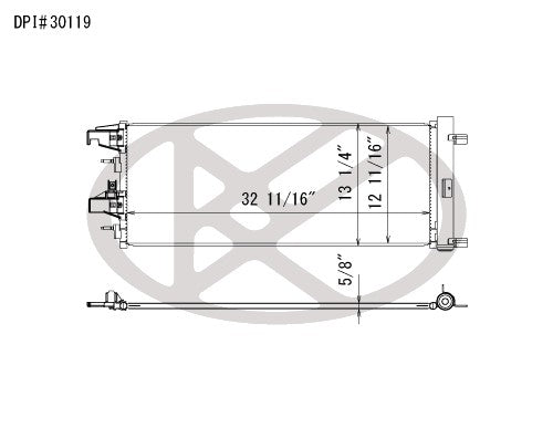 Koyorad A/C Condenser CD311344