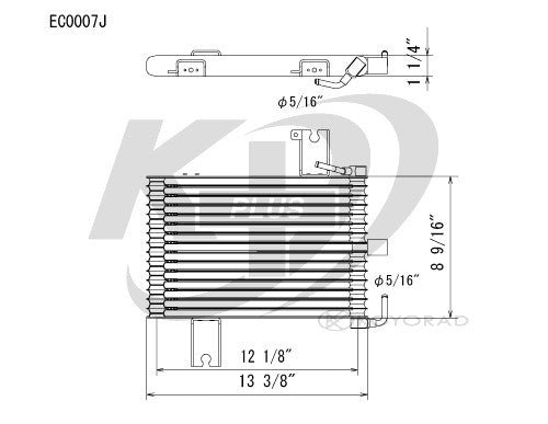 Koyorad Automatic Transmission Oil Cooler EC0007