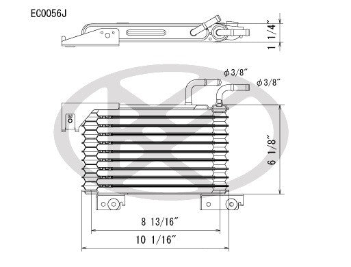 Koyorad Automatic Transmission Oil Cooler EC0056