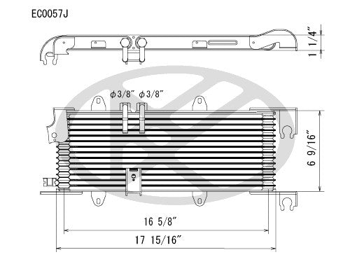 Koyorad Automatic Transmission Oil Cooler EC0057
