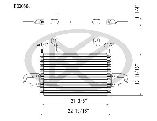 Koyorad Automatic Transmission Oil Cooler EC0066