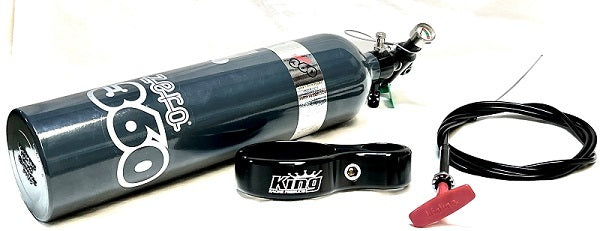 King Racing Products Fire Suppression System With Brackets Fire Extinguishers Fire Suppression Systems main image