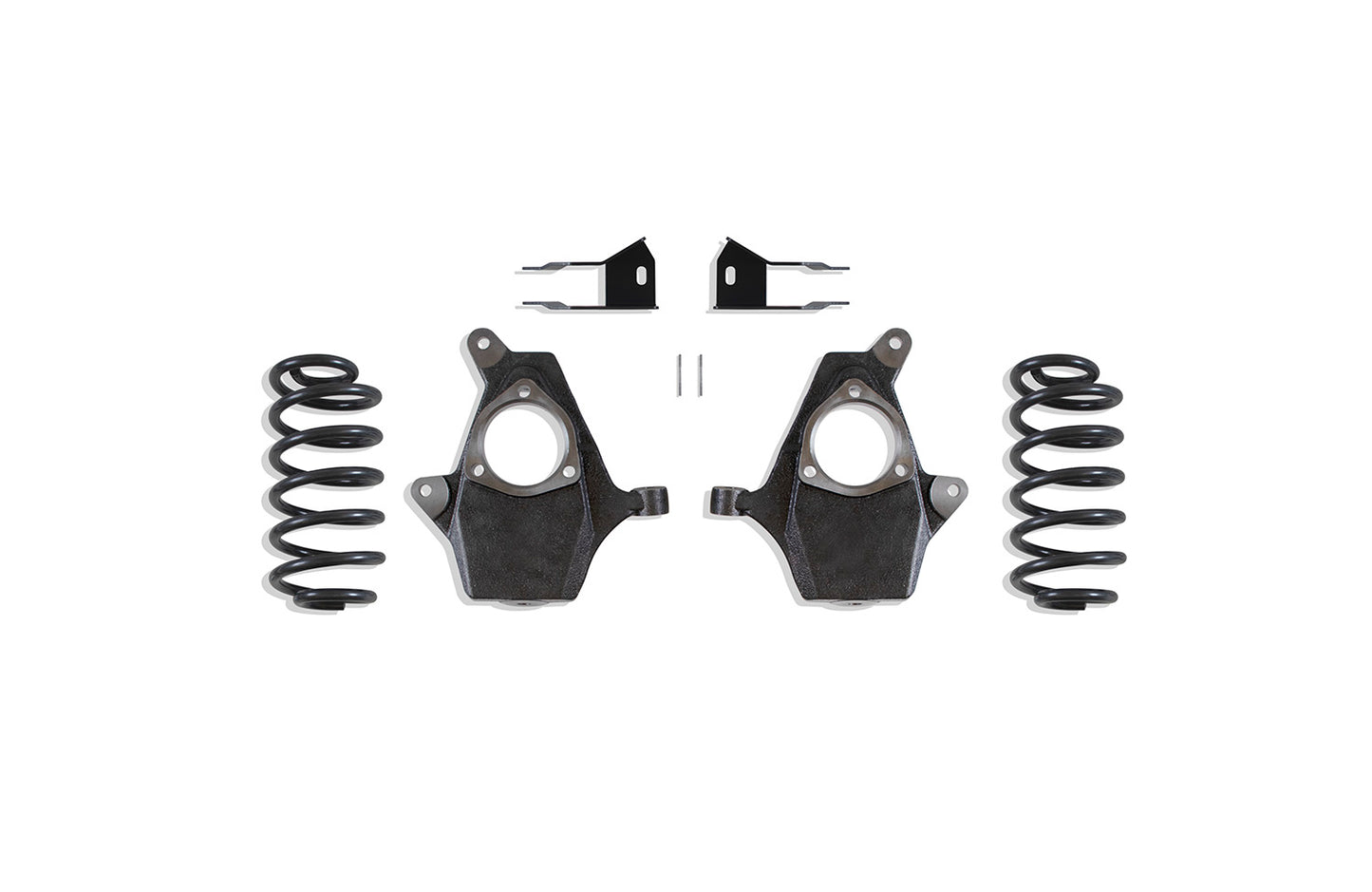 Maxtrac 07-14 GM SUV 2in-4in Lowering Spindle Kit KS331224