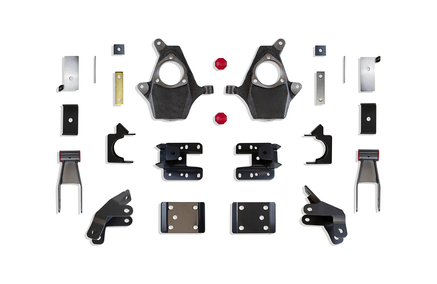 MaxTrac 14-16 GM C/K1500 2WD/4WD w/Cast Steel Susp. & Magneride 2in/4in Lowering Spindle Kit KS331324M
