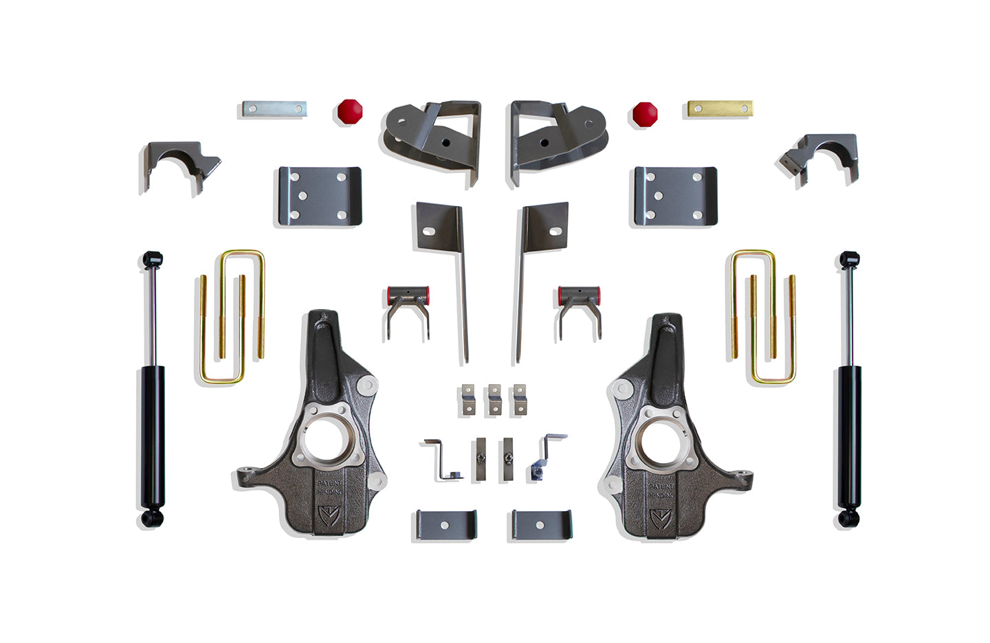 Maxtrac 2019+ GM C/K1500 2WD/4WD 2/4in Complete Lowering Kit KS331924