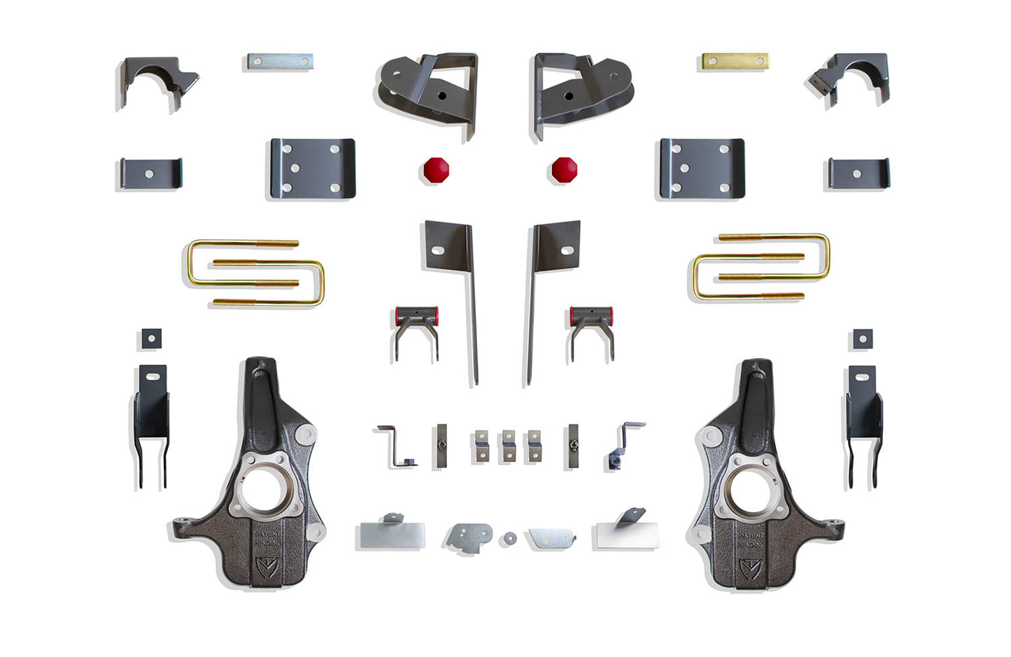 Maxtrac 2019+ GM 1500 2WD/4WD w/ Adaptive Ride Control 2in / 4in Lowering Kit KS331924MR