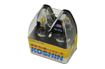 SPYDER Xtune Koshin 880 Hyper Yellow Halogen Light Bulbs 12V 27W LB-KO-YELLOW-880YE 5032980