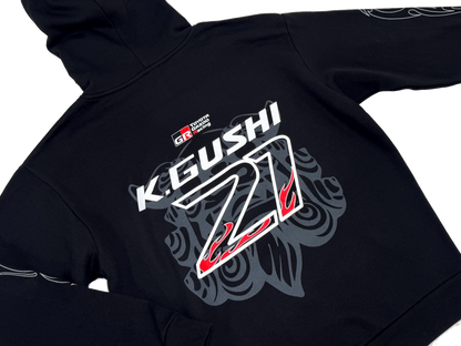 GReddy x Gushi LB2 Pullover Hoodie - Black