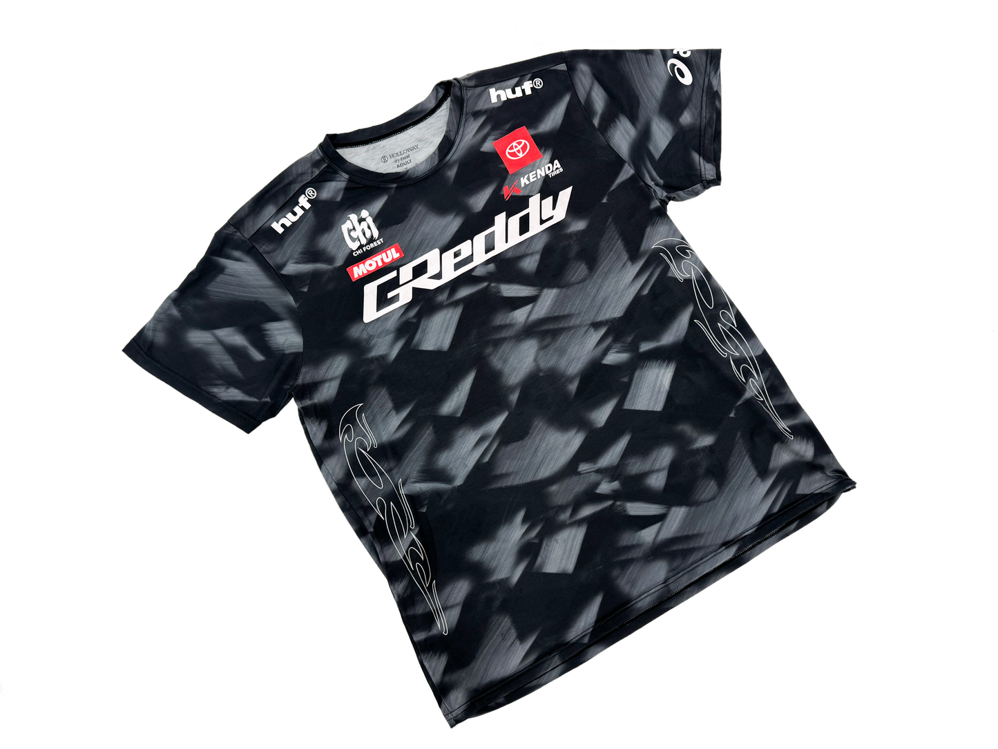GReddy x Gushi LB2 Tee - Glacier Black