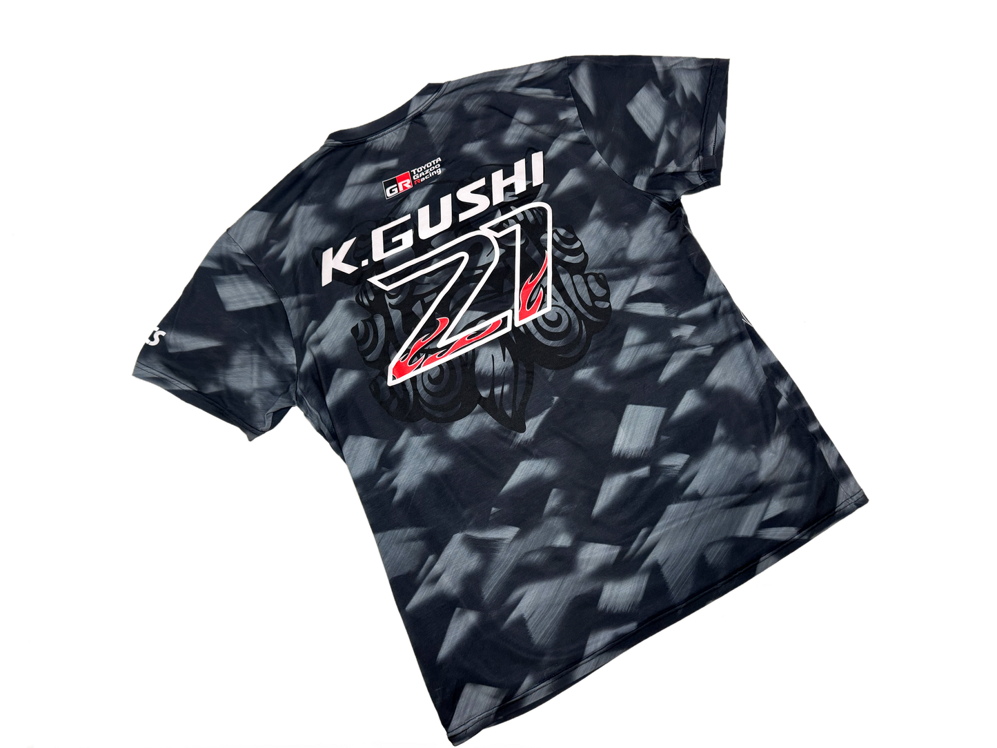GReddy x Gushi LB2 Tee - Glacier Black