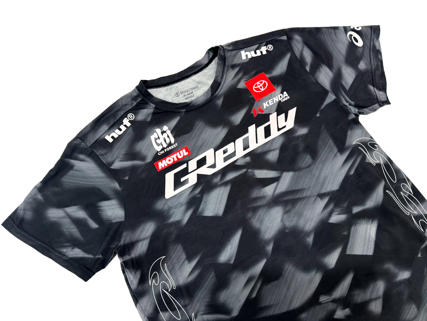 GReddy x Gushi LB2 Tee - Glacier Black