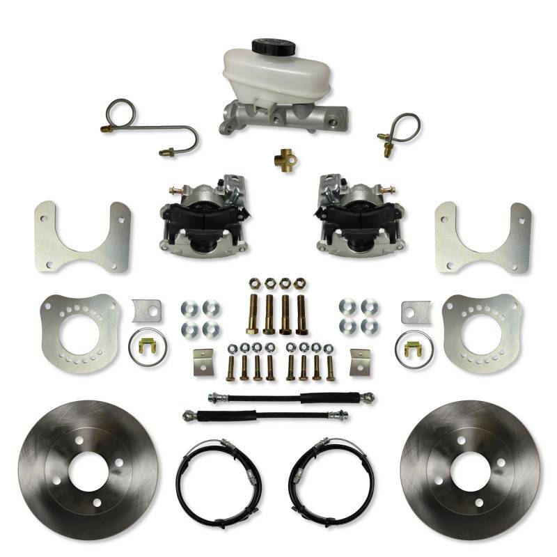 LEED BRAKES Disc Brake Conversion 87-93 Mustang Rear 4 Lug Brakes Brake Systems And Components main image