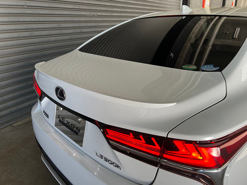 Lexon Trunk Lid Spoiler (FRP) - Lexus LS500 / 500h (2018+)