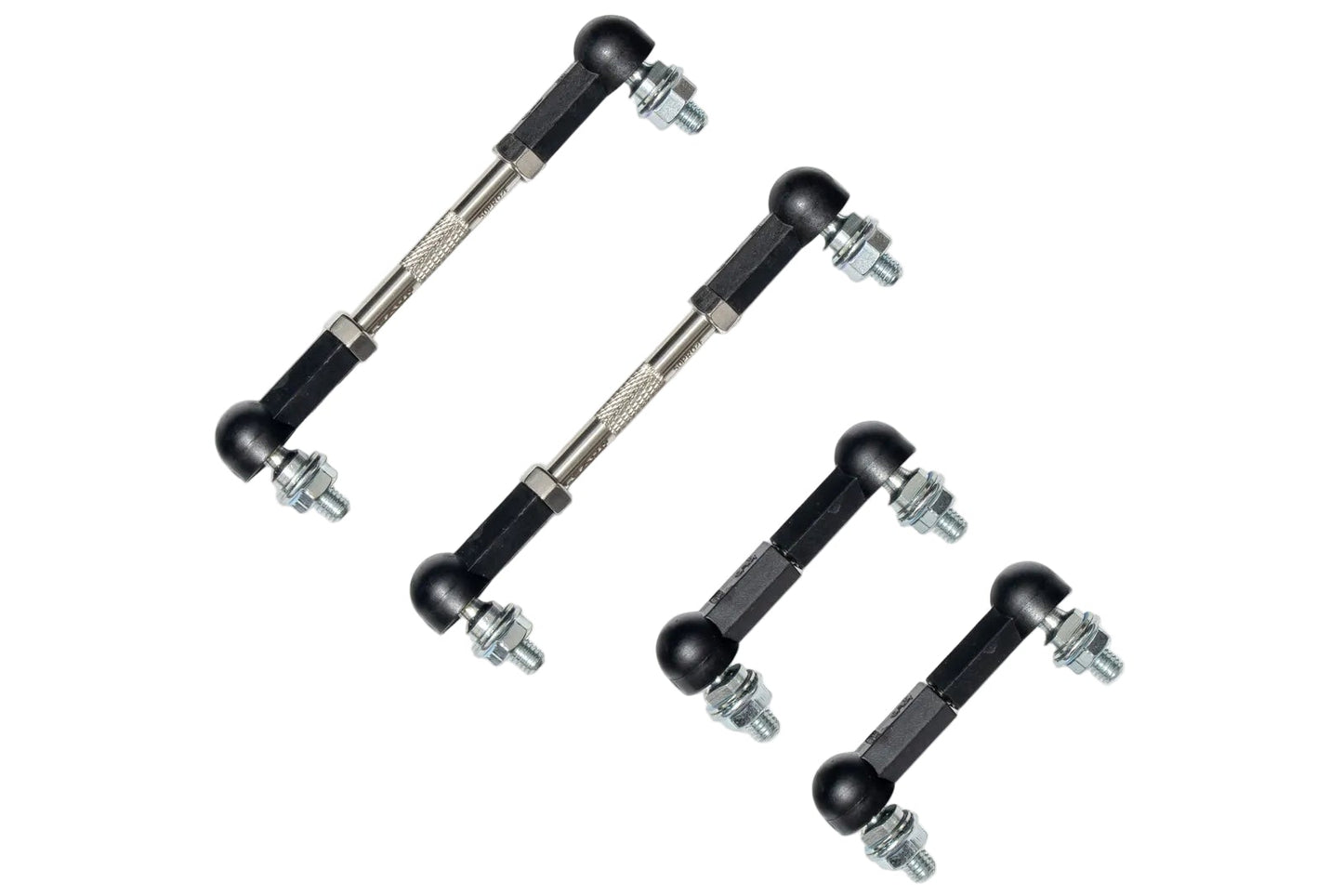 Set of suspension control arms on a white background with LEXON and APEXI branding.