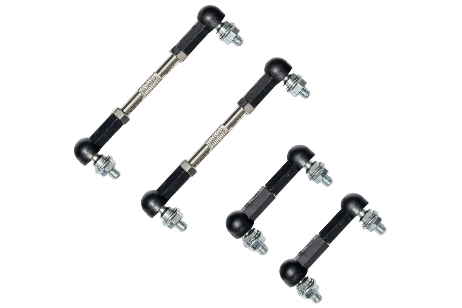 Set of suspension control arms on a white background with LEXON and APEXI branding.