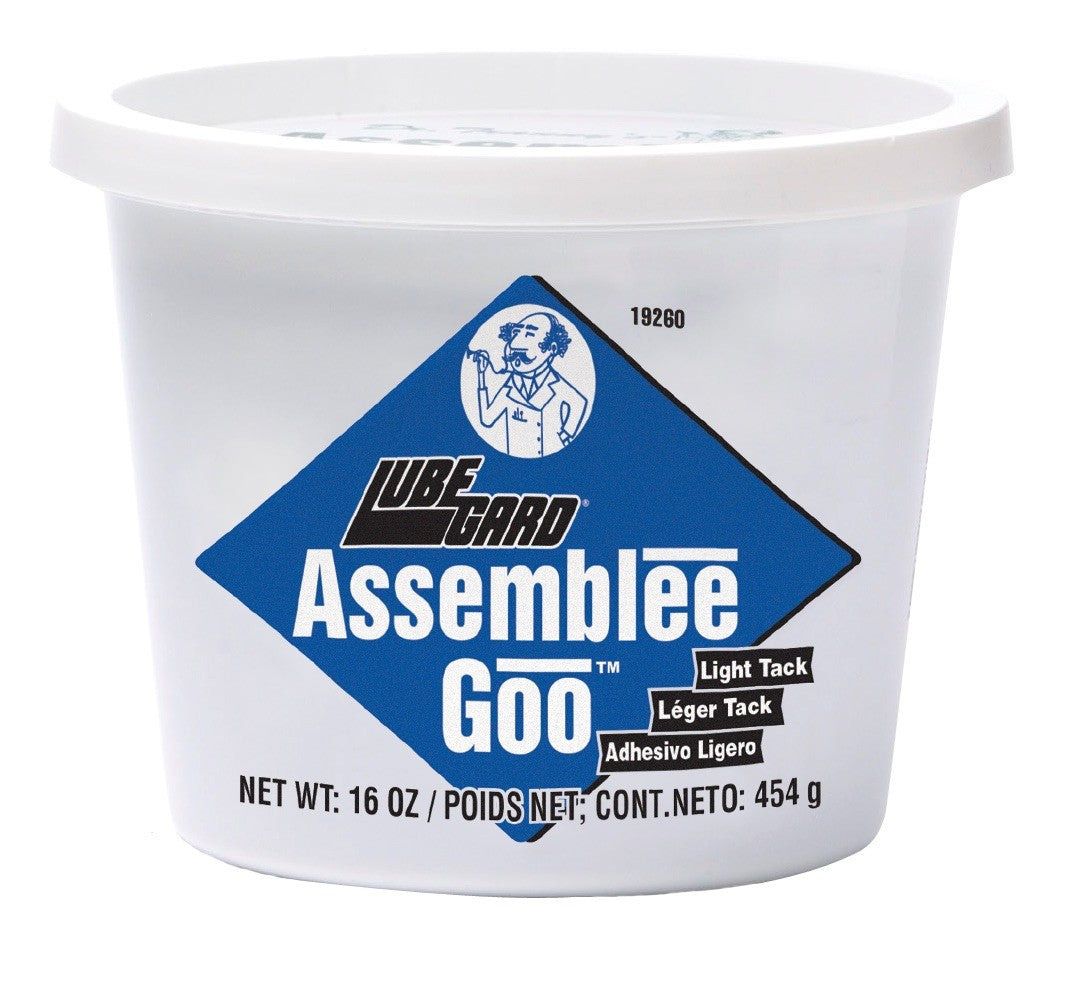 Lubegard Assemblee Goo (Assembly lubricant)- Blue (Light Tack) - 16 oz. 19260