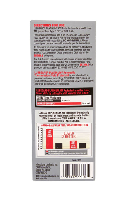 Lubegard ATF Additive 63010