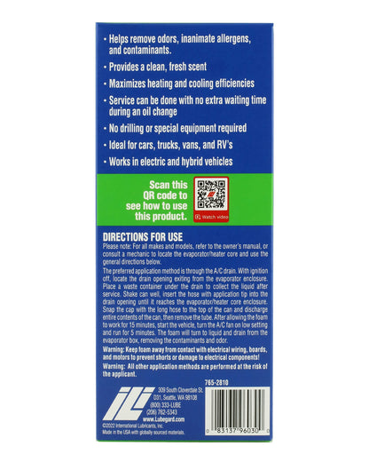 Lubegard KOOL-IT Evaporator & Heater Foam Cleaner - 6 oz. 96030