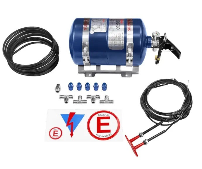 LIFELINE USA Fire Suppression System Zero 2020 3.0 LTR FIA Safety Equipment Fire Extinguishers main image