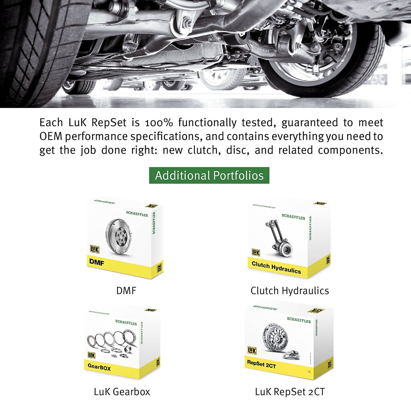 LuK Transmission Clutch Kit 07-233