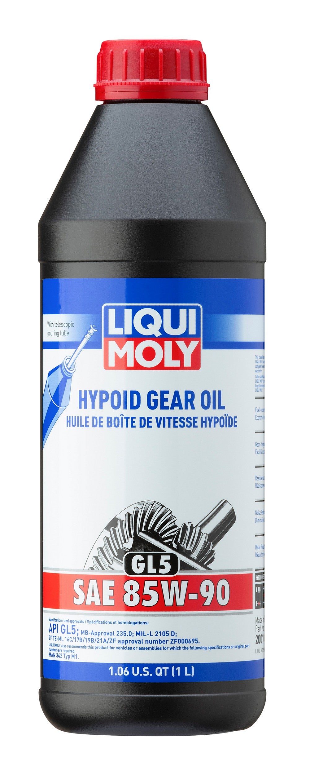 LiquiMoly Hypoid Gear Oil (Gl5) Sae 85W-90
