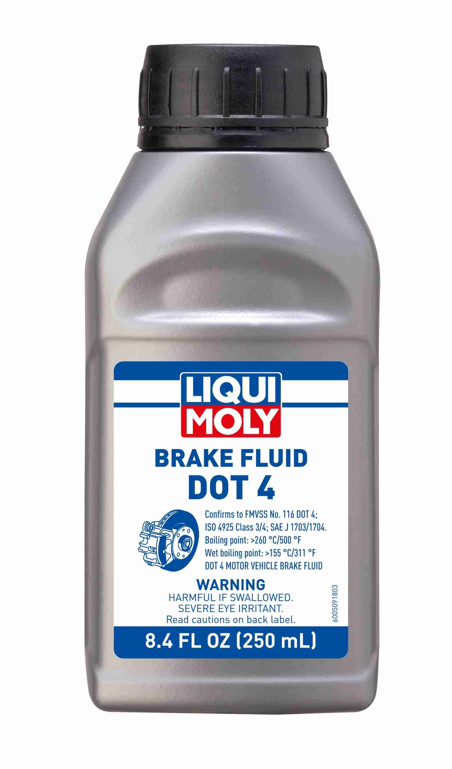 LIQUI MOLY 250mL Brake Fluid DOT 4 20152