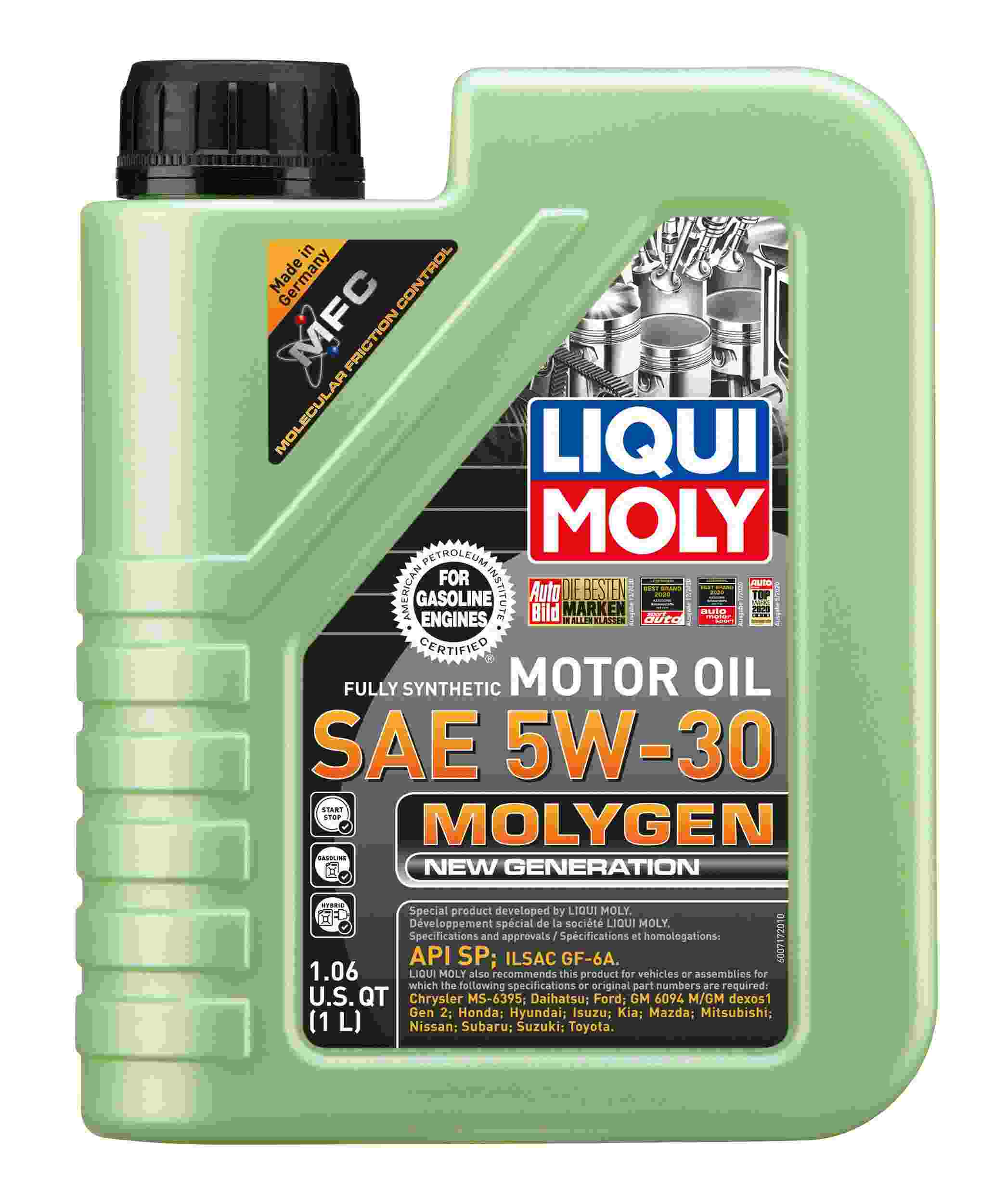 LIQUI MOLY 1L Molygen New Generation Motor Oil 5W30 20226