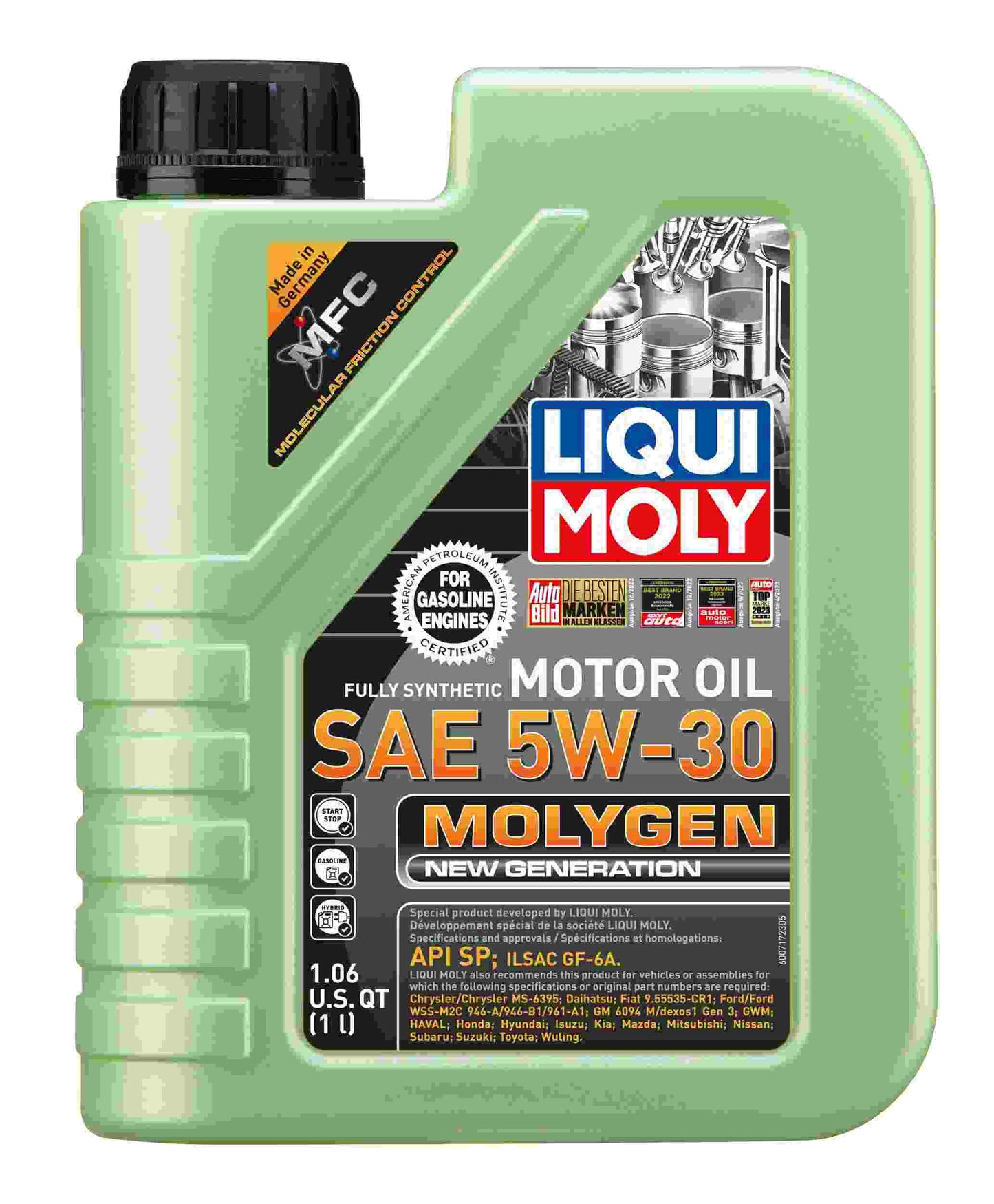 LIQUI MOLY 1L Molygen New Generation Motor Oil 5W30 20226