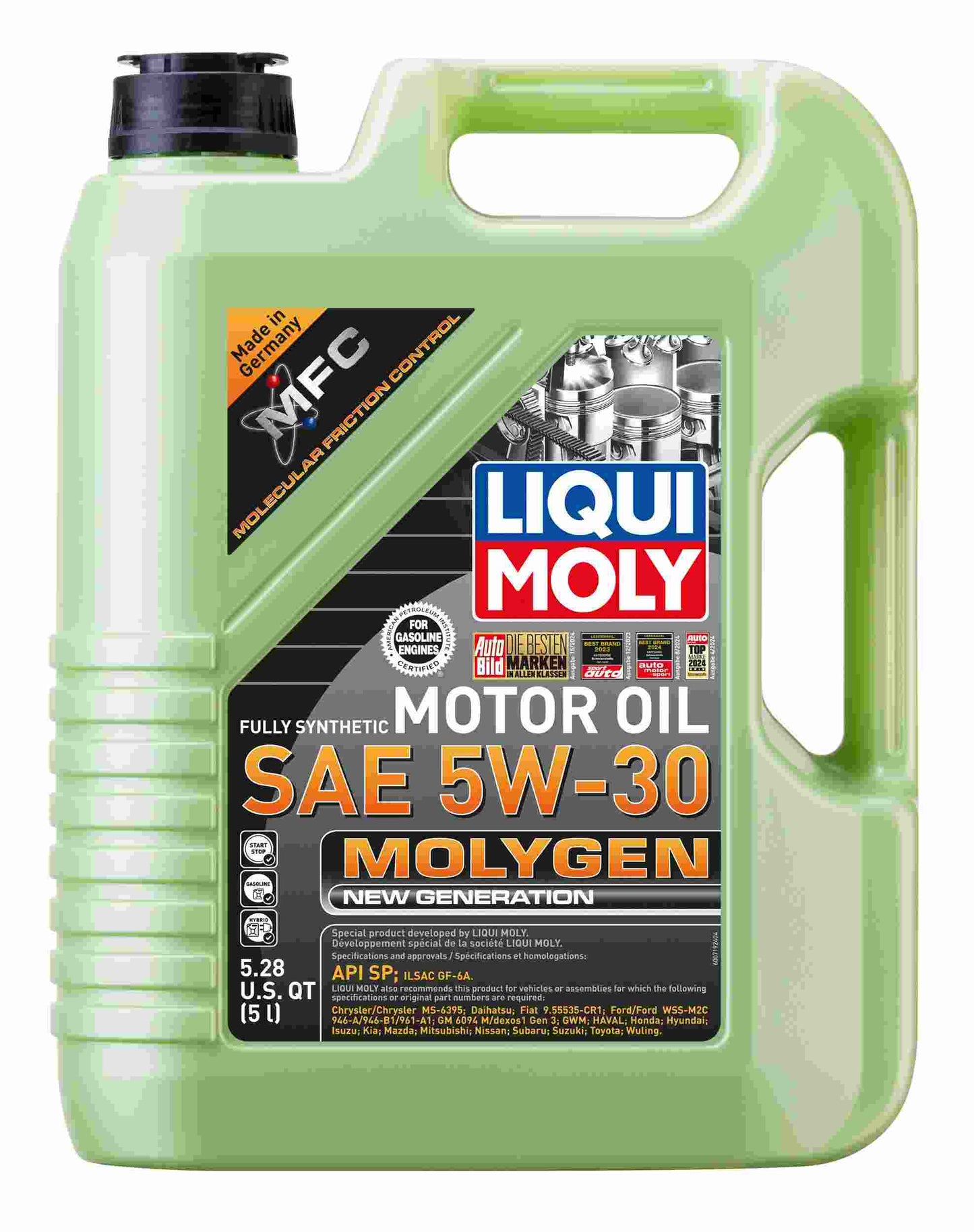 LIQUI MOLY 5L Molygen New Generation Motor Oil 5W30 20228