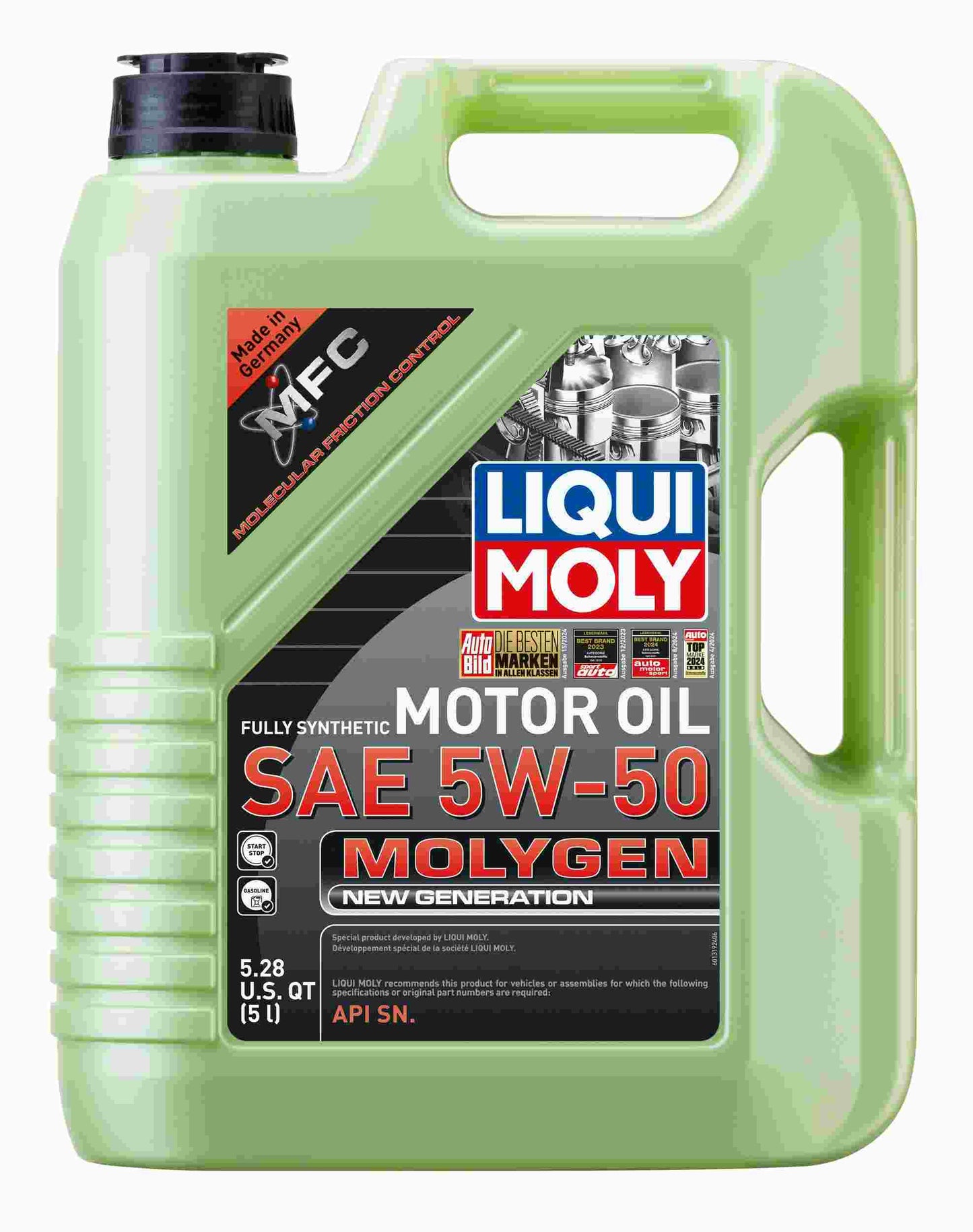 LIQUI MOLY 5L Molygen New Generation Motor Oil 5W50 20310