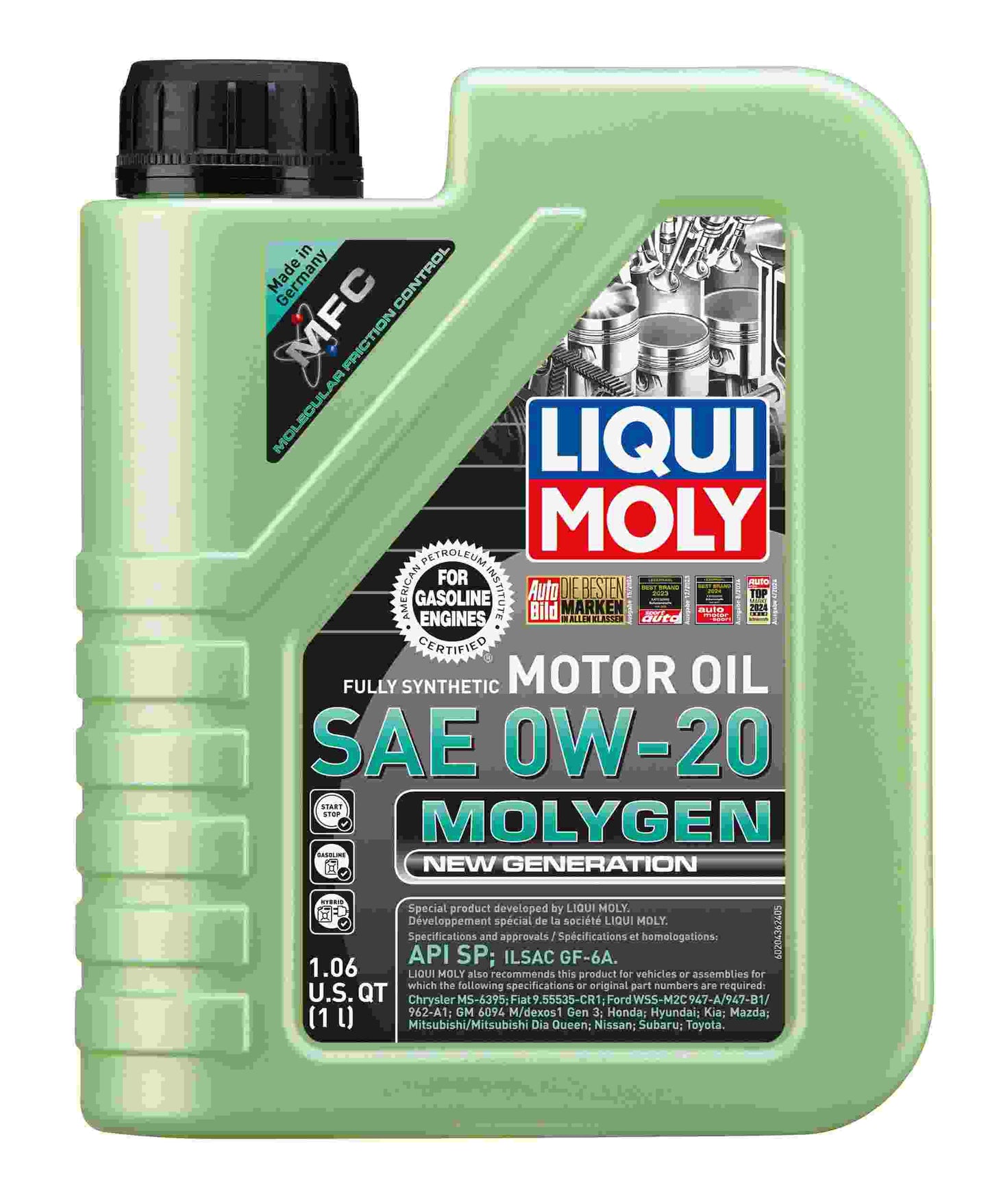 LIQUI MOLY 1L Molygen New Generation 0W-20 20436