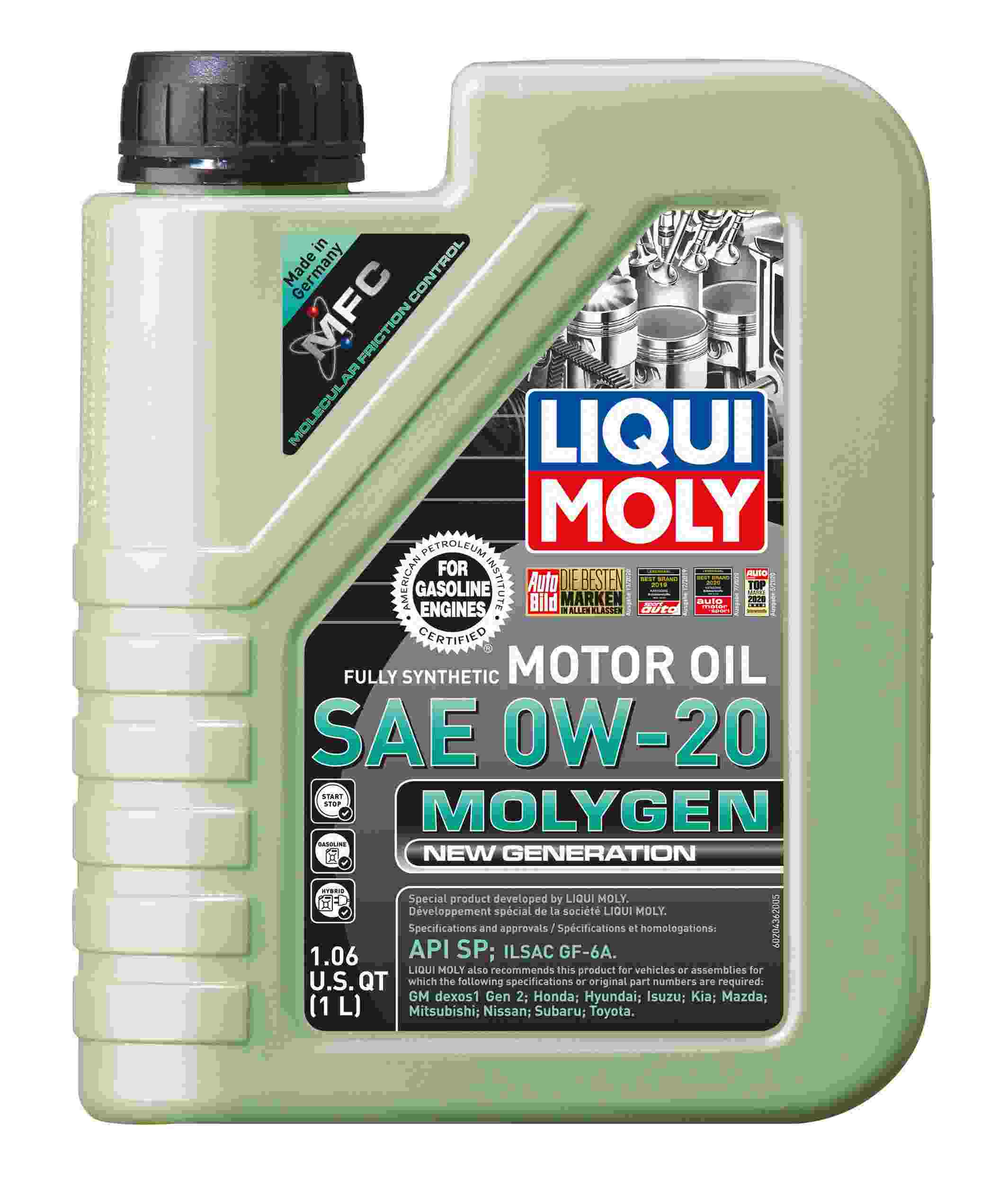 LIQUI MOLY 1L Molygen New Generation 0W20 20436