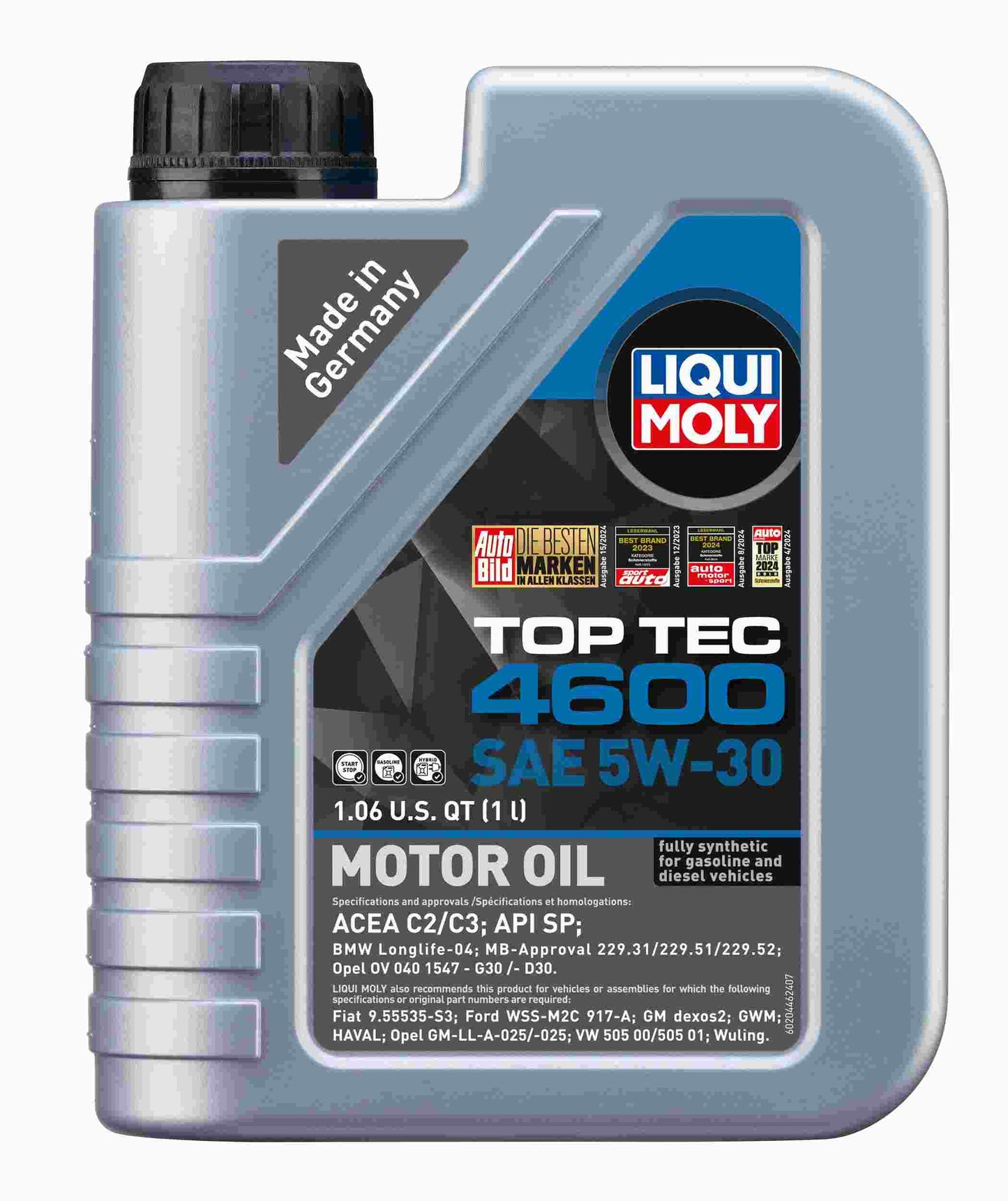 LIQUI MOLY 1L Top Tec 4600 Motor Oil 5W-30 20446