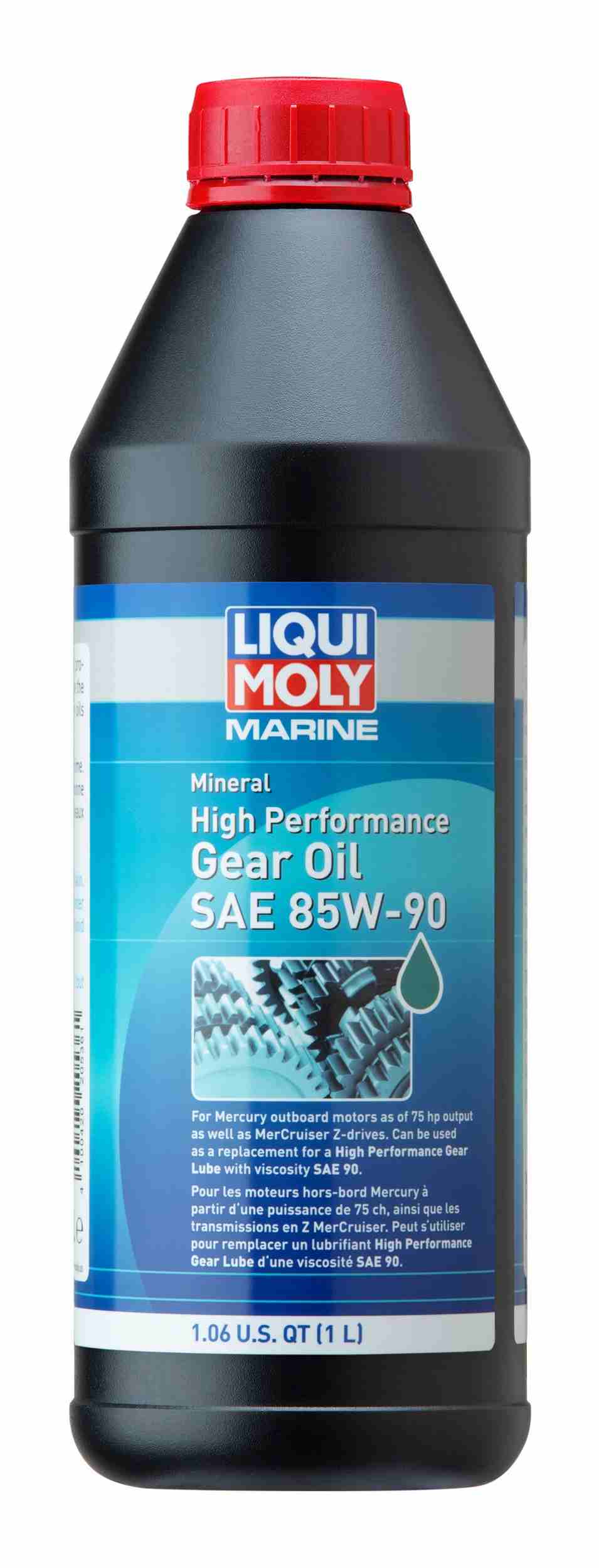 LIQUI MOLY 1L Marine High Performance Gear Oil SAE 85W90 20536