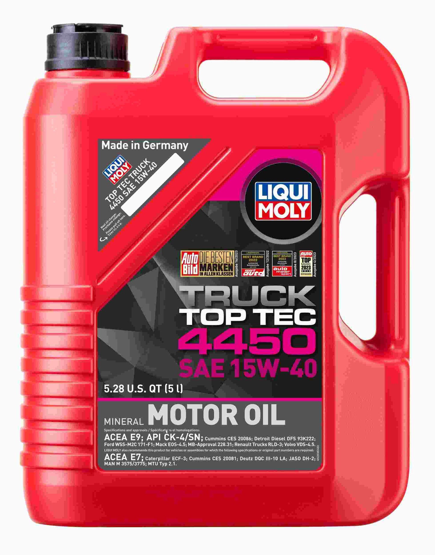 LIQUI MOLY 5L Top Tec Truck 4450 15W-40 22038