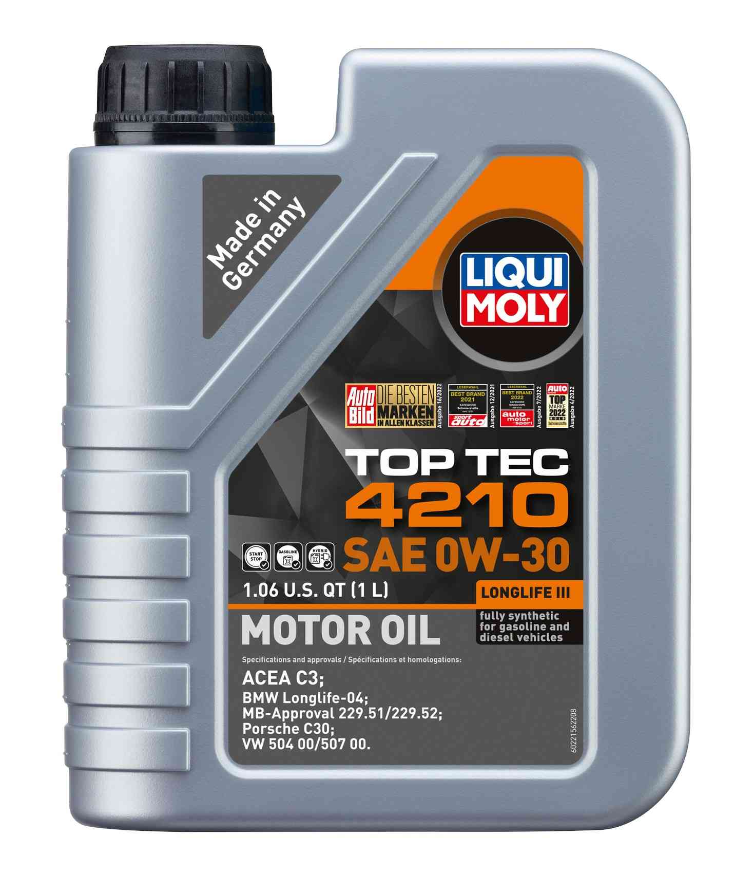 LIQUI MOLY 1L Top Tec 4210 Motor Oil 0W-30 22156