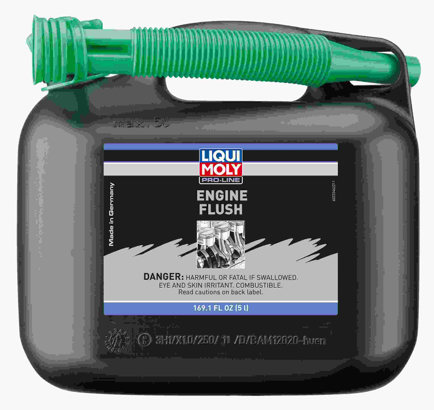 LIQUI MOLY Pro-Line Engine Flush 5L - Professional Sludge & Deposit Remover (22246)