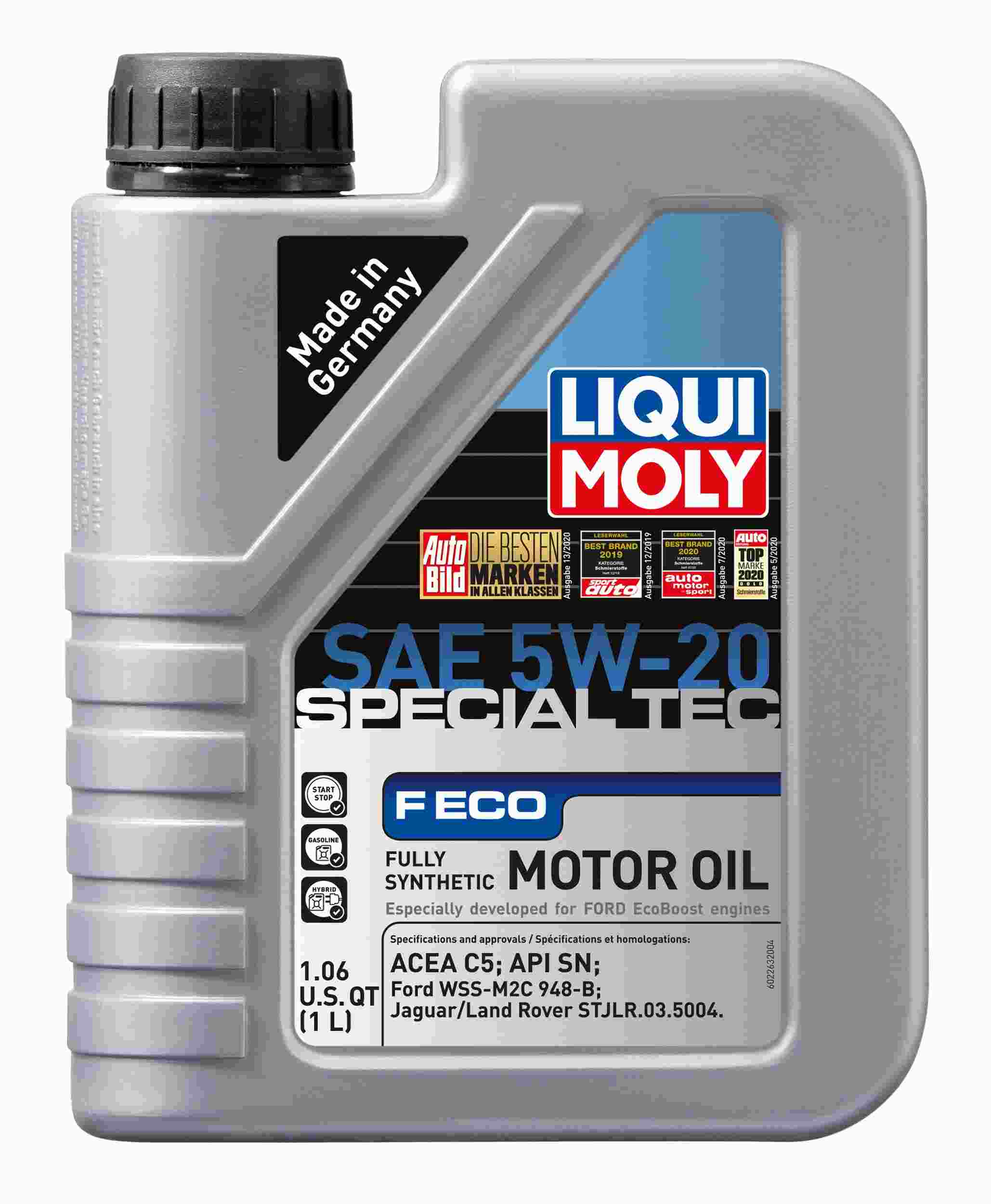 LIQUI MOLY 1L Special Tec F ECO Motor Oil 5W20 2263