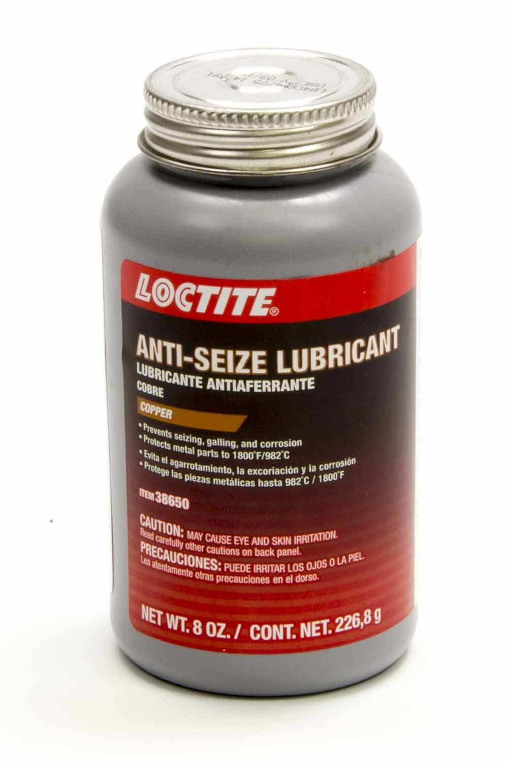 Loctite Copper Anti Sieze Brush Top Can 8oz Lubricants and Penetrants Anti Seize main image