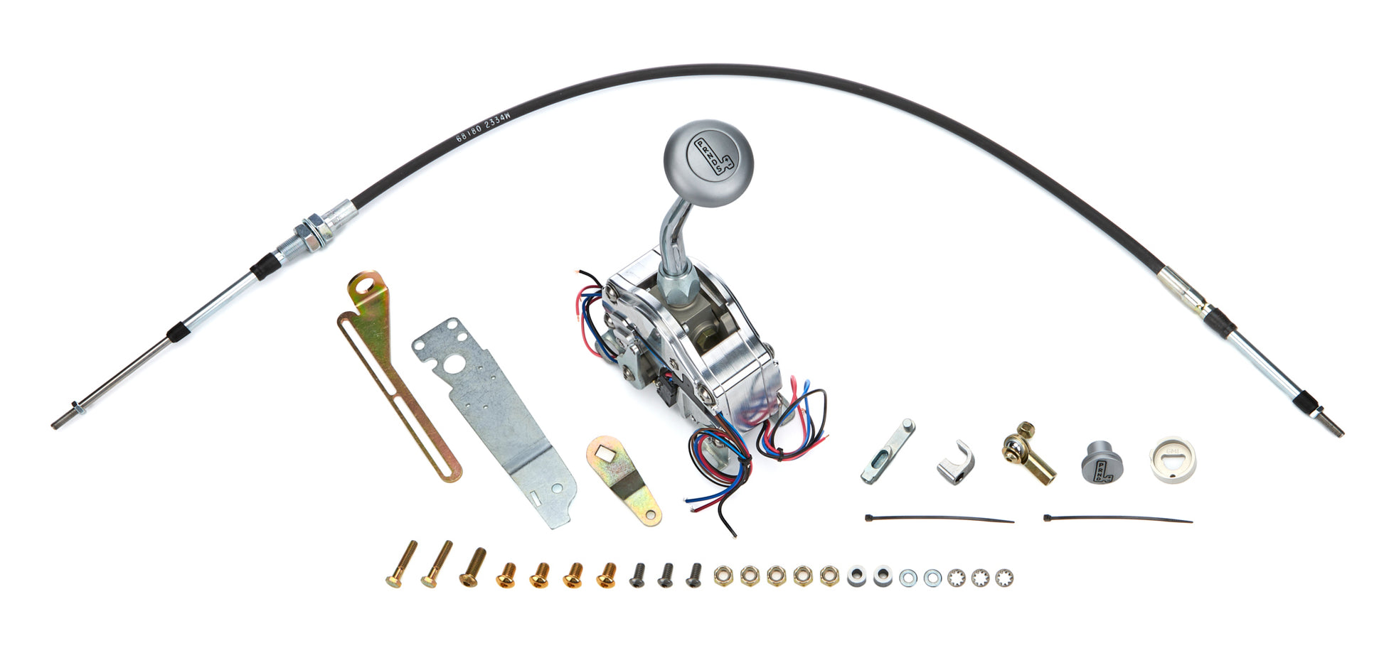 LOKAR ES Shifter GM 6L80 8in Lever Mushroom Knob Drivetrain Shifters and Components main image