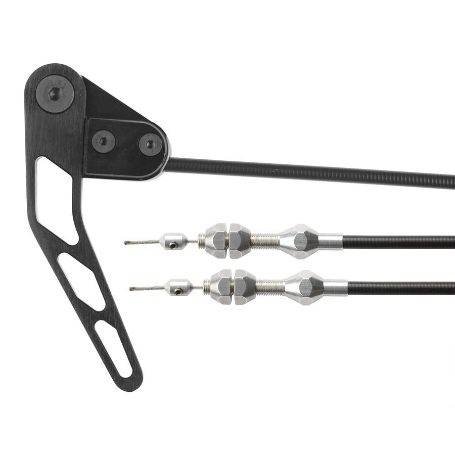 LOKAR Blk Hood Release Cable Kit Black House Exterior Components Body Panels and Components main image