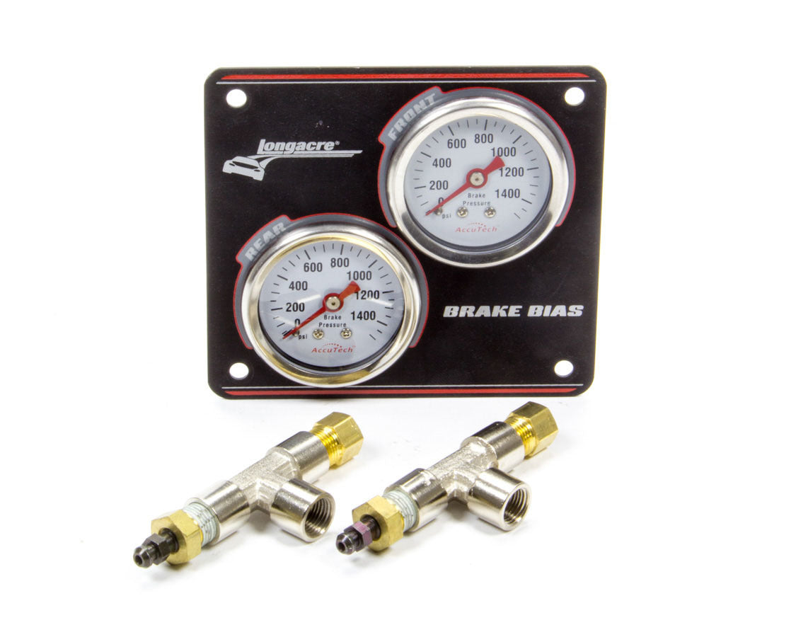 Longacre Mini Brake Bias Panel Black Gauge Kits Analog Gauge Kits main image